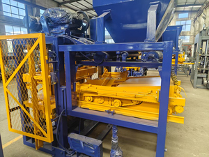 Hoàn toàn tự động bê tông rỗng Khối Máy làm với động cơ <span class=keywords><strong>QTJ4</strong></span>-25 nhà máy giá - Product Image 2