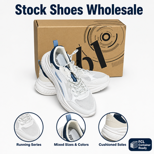 Chaussures de sport Hiseen & 361 Degrees : Stock de chaussures de marque en gros volume pour usines - Product Image 1
