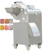 3D Automatische Hoge Snelheid Fruit- en Groenteblokjes Snijmachine Aardappel Wortel Ui Wortelgroenten Snijder Snijmachine