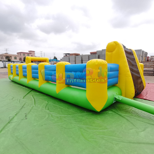 Cancha de futbolín inflable gigante de calidad comercial para fiestas de carnaval al aire libre - Product Image 3