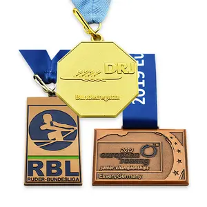 RENHUI 범선 조정 금속 공예 스포츠 맞춤형 메달 및 트로피 메달
