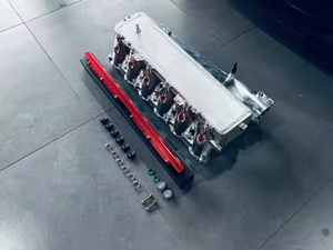 Venta Directa de Fábrica, Colector de Admisión de Aleación de Aluminio de Alta Calidad B58 con Intercooler Integrado - Product Image 3
