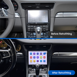 Modification et mise à niveau de l'écran central multimédia grand format pour <span class=keywords><strong>Cayman</strong></span> 991 981 <span class=keywords><strong>718</strong></span> (2012-2019) - Product Image 2
