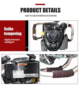 Một-Người Đàn Ông Hoạt Động Cầm Tay Đá Đất Thu Thập Mẫu Thăm Dò Địa Chất Giàn Khoan Máy - Product Image 3