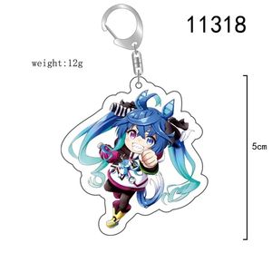 Mignon Anime Umamusume <span class=keywords><strong>Pretty</strong></span> <span class=keywords><strong>Derby</strong></span> Porte-clés Semaine Spéciale Silence Suzuka Tokai Teio Cosplay Jeu Chiffres Pendentif Porte-clés En Métal - Product Image 3