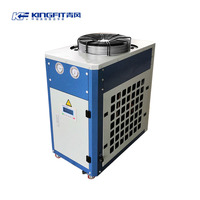 Refroidisseur d'eau à haute efficacité énergétique avec compresseur Copeland Scroll, moteur de compounding industriel pour poudres plastiques PVC/SPVC 16RT