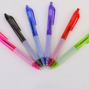 School Plastic <b>Cheap</b> Multicolored Ballpoint Gel Signature <b>Pens</b> with Press Oem Custom Printed logo for Stationery - Product Image 2