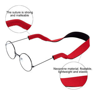 高品質のピュアカラーネオプレングラス保持ストラップサングラス滑り止めおよび滑り止めネックストラップストラップ水泳、ランニング用 - Product Image 2