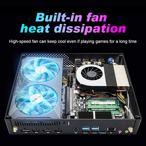 โต๊ะเล่นเกมมินิคอมพิวเตอร์ตั้งโต๊ะที่มีประสิทธิภาพสูง GTX RTX Core I5 I7เล่นเกม NUC E Sports เกมมินิพีซี - Product Image 5