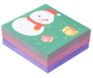 แผ่นโน้ตขนาด 3x3 นิ้ว 4 สี พิมพ์โลโก้ตามสั่ง ลดราคาพิเศษ - Product Image 1