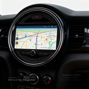 Autoradio Android 14 pour B-MW Mini Cooper R56 R60 R51 2007- 2015 GPS Carplay Navigation Stereo Auto DSP BT DVD Multimedia Player - Product Image 2