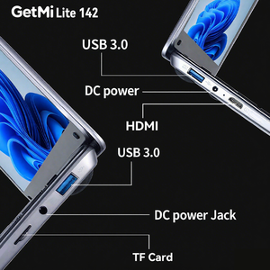 Getmi Lite 142โน้ตบุ๊คพีซี14นิ้วคุณภาพสูง W11 Intel N4020แบตเตอรี่ขนาดใหญ่-คอมพิวเตอร์พกพาได้ฮาร์ดไดรฟ์ SSD 1TB - Product Image 6