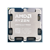 AMD RY ZEN 9 9950X 9950X3D CPU R9 Seri 9000 Enam Belas Inti 4.3 GHz Soket AM5 170W Prosesor Grafis Radeon Desktop