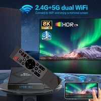 Boîtier TV Android 14 Pro Premium Smarter 2026 Quad Core Puissant pour Streaming IPTV 8K, Décodeur Internet OTT Allwinner H313 en Gros