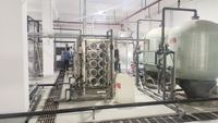 Usine de dessalement par osmose inverse en 2 étapes, capacité de 200 000 gallons par jour, système d'osmose inverse de l'eau de mer (SWRO)