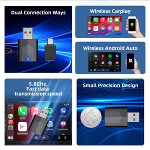 Herramientas privadas Adaptador inalámbrico Carplay USB Adaptador inalámbrico Carplay 2 en 1 Conexión fácil - Product Image 6
