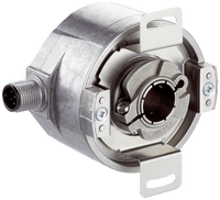 Codeur absolu SFM60-HLBB4K02 / 1116779, 1024 ppr, 12V DC, signal de sortie binaire, arbre creux (aveugle), diamètre d'arbre 10 mm