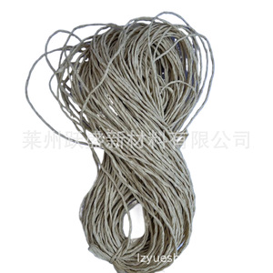 Le fabricant fournit des cordes en papier kraft à brin unique de 1 à 5 mm, une seule brin de corde en papier, des cordes en rotin de papier non blanchi pour l'emballage et la reliure. - Product Image 1