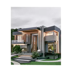 Prefabricated Hot-selling Steel Structure Villa Price Minimum High Quality