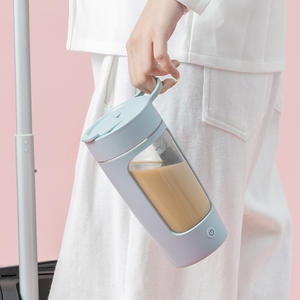 Botella Mezcladora Portátil de 650 ml <span class=keywords><strong>para</strong></span> Proteínas, Vaso Mezclador Eléctrico Recargable por USB, <span class=keywords><strong>para</strong></span> Beber Directamente, <span class=keywords><strong>para</strong></span> Gimnasio y Negocios al Aire Libre - Product Image 5