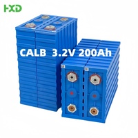 Batterie de stockage d'énergie solaire rechargeable au lithium polymère prismatique LiFePO4 CALB 3.2V 200Ah, 4000 cycles, -20-60°C