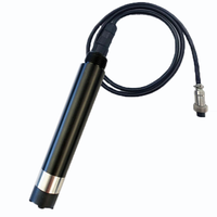 Medidor de calidad de agua industrial RS485 4-20mA Sonda de fluorescencia Acuario Oxígeno disuelto Sensor óptico de DO para aguas residuales