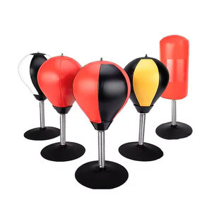 <span class=keywords><strong>Sac</strong></span> <span class=keywords><strong>de</strong></span> <span class=keywords><strong>frappe</strong></span> anti-stress <span class=keywords><strong>de</strong></span> bureau en cuir PU robuste, ballon <span class=keywords><strong>de</strong></span> boxe durable sur pied pour table <span class=keywords><strong>de</strong></span> bureau - Product Image 2