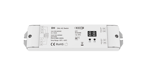 Controlador de Iluminación Certificado DALI-<span class=keywords><strong>2</strong></span> DH 100-240VAC Interruptor DALI de CA de <span class=keywords><strong>2</strong></span> Canales Dos Direcciones DALI Dos Salidas de Canal Garantía de 5 Años - Product Image 1