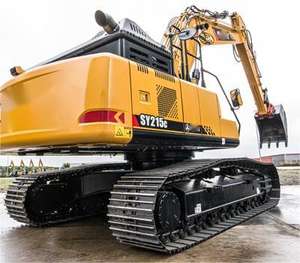 Excavatrice sur chenilles hydraulique SY215C de 21 tonnes, nouvelle, à forte stabilité, en vente flash - Product Image 5
