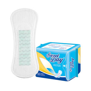 Toallas sanitarias desechables ultrafinas de alta calidad de 155mm, almohadillas de noche a la venta a bajo costo - Product Image 1