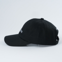 Hoge kwaliteit verstelbare pet voor kinderen met geborduurd letterlogo, 6 panelen, ongestructureerde baseballcap van katoen, sportief, unisex