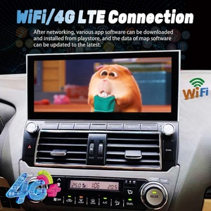 12.3Inch Screen Car Radio Android 13 Autoradio Stereo Carplay Gps for Toyota Prado 2014 TXL Lc150 2017 Multimedia Video <b>Player</b> - Product Image 2