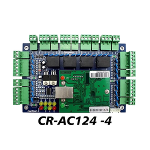 CR-AC124-4 ระบบควบคุมการเข้าออกประตูอัจฉริยะ TCP/IP 4 ประตู พร้อมระบบ Wiegand RFID บัตร Proximity และไบโอเมตริกซ์ - Product Image 1