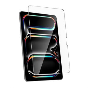 ฟิล์มกระจกนิรภัยสำหรับ iPad Pro 11 นิ้ว 12.9 นิ้ว ความแข็ง 9H ป้องกันรอยขีดข่วน ขอบโค้ง 2.5D คุณภาพ A++ แบบขึ้นรูปเฉพาะ - Product Image 1