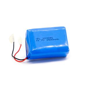 <span class=keywords><strong>3</strong></span>,7 V 203040 2500mAh lithium-ion batteries battery pack - Product Image 2