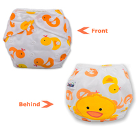 Imperméable à l'eau Réutilisable lavable en gros couches couches mode pas cher bébé en tissu couche ajustée