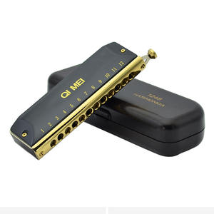 Instrument de musique professionnel direct d'usine adulte débutant embout rond à <span class=keywords><strong>12</strong></span> <span class=keywords><strong>trous</strong></span> <span class=keywords><strong>Harmonica</strong></span> <span class=keywords><strong>chromatique</strong></span> - Product Image 2