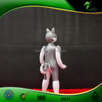 Husky Girl gonflable personnalisé Hongyi, nouveau jouet gonflable, modèle de poupée animale gonflable en PVC avec SPH