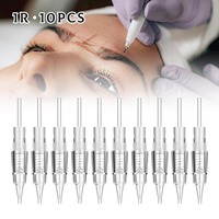 HadiyahBeauty Aiguilles Cartouche de Tatouage Aiguille pour Charmant Maquillage Permanent Machine Stylo 1P 3P 5P 5F 7F Emballage Stérilisé