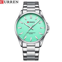 CURREN 9090 Modische Paaruhren für Männer und Frauen, Luxuriöse Quarz-Armbanduhr, Wasserdicht