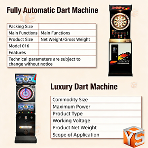 Macchina Arcade Commerciale ZDYS FEC a Moneta con <span class=keywords><strong>Giochi</strong></span> di Freccette e Videogiochi - Product Image 2