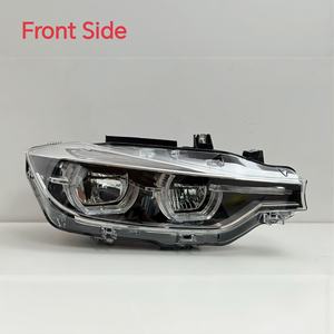 F30 2013-2019 Serie 3 Versión de Doble Color Amarillo Blanco 12V Nuevos Faros LED DRL Actualización Accesorios Ikon para - Product Image 5