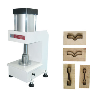 1T Pneumatic <strong>Sample</strong> Cutter Dumbbell Specimen Preparation Rubber Plastic Leather Material <strong>Testing</strong> - Product Image 6