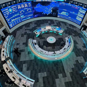 P1.25 Micro Mini LED Indoor COB LED 3D <strong>Display</strong> Cabinet 600mm*337.5mm <strong>Command</strong> Room Inner Sanctum City Brain High-end Applications - Product Image 1