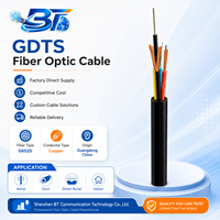 Kabel Serat Optik Konduktor Tembaga GDTS G652D Kualitas Stabil BoTong untuk Produsen Komunikasi Telekomunikasi
