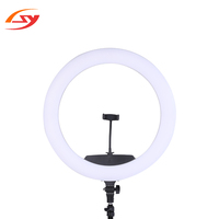 Anneau lumineux LED portable de 22 pouces pour selfie et diffusion en direct
