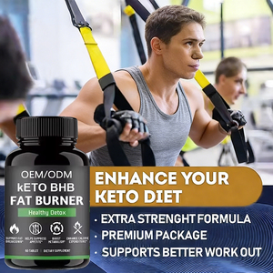 Pil Pembakar Lemak Herbal Keto <span class=keywords><strong>BHB</strong></span> WellSpring Custom Slim Plus untuk Dewasa, Detoksifikasi, Penumbuh Rambut, 60 Tablet (Tidak untuk Anak-Anak) - Product Image 6