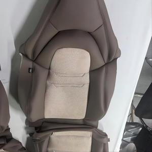 Housses de siège complètes en cuir à carreaux pied-de-poule pour <span class=keywords><strong>Porsche</strong></span> <span class=keywords><strong>Cayman</strong></span> 981 - Product Image 3