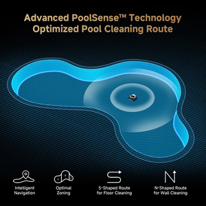 Dreame Z1 Robot Aspirapolvere Automatico <span class=keywords><strong>per</strong></span> Piscina Senza Fili, Pulitore Piscina con Navigazione AI, Evitamento Ostacoli, Aspirazione 8000GPH, 180 Minuti di Autonomia - Product Image 2