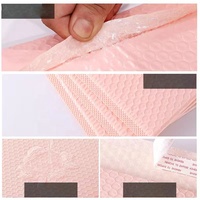 Enveloppe en plastique personnalisée, rembourrée, pour outils de manucure, sac d'expédition postal, sac d'expédition en polyéthylène avec logo personnalisé, sac à bulles pour outils de manucure